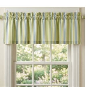 Pottery Barn Kids Bright Stripe Valance 44" x 18"